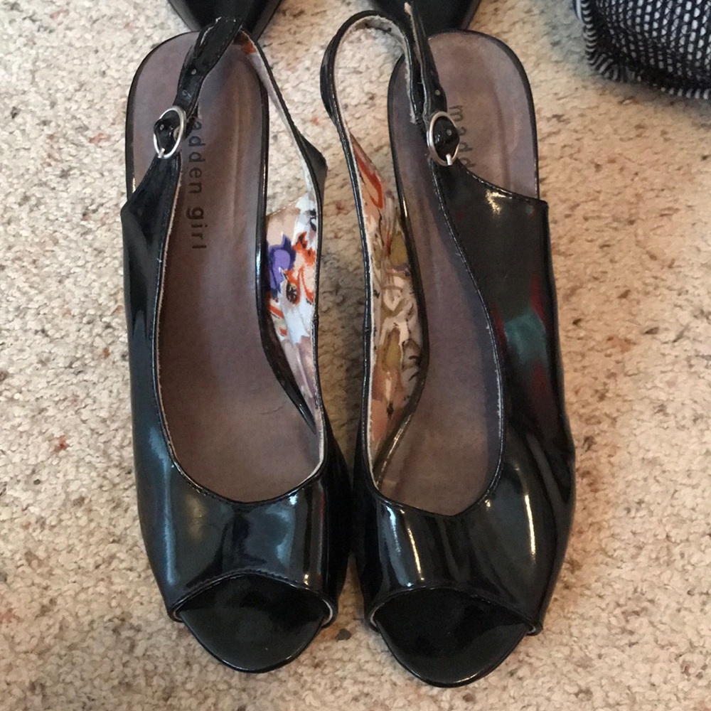 Black madden girl heels